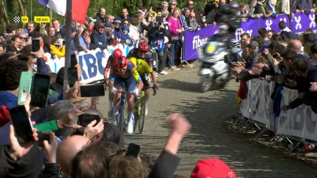 Gand-Wevelgem: Attaque de Pedersen dans le Kemmelberg