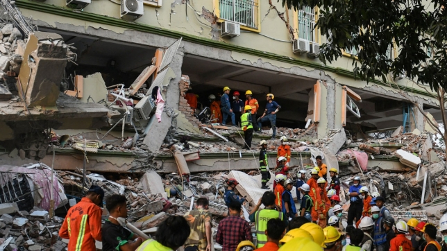 Séisme au Myanmar et en Thaïlande: le bilan humain est déjà lourd et l'espoir de retrouver des survivants diminue