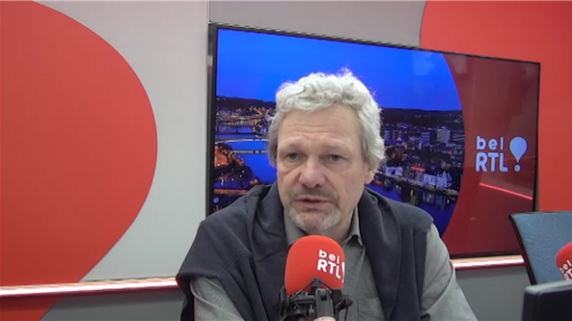 Chaque matin sur bel RTL, Martin Buxant recevait le président de la FGTB, Thierry Bodson/
