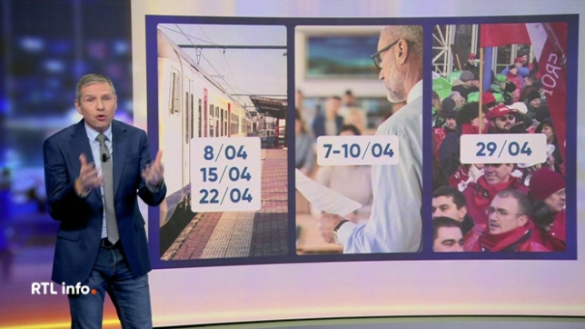 La grève générale a mis à l'arrêt plusieurs secteurs clés de l'économie. Quel est son coût réel ? Peut-on chiffrer l'impact d'une journée sans activité pour les entreprises et l'Etat ? Elements de réponse avec notre expert économique Frédéric Delfosse.