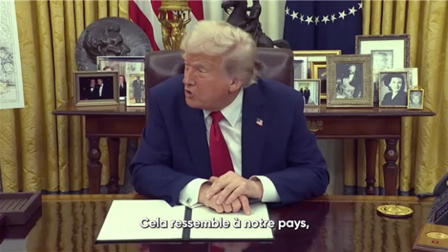 La cheffe de file de l'extrême droite française Marine Le Pen a été condamnée lundi à cinq ans d'inéligibilité avec effet immédiat pour détournement de fonds publics.