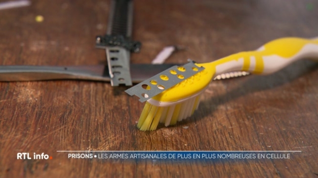 Une arme artisanale a été trouvée récemment dans la cellule du meurtrier présumé de Cathy Dubois. Selon un syndicat, deux à trois armes sont saisies chaque semaine dans les prisons. Une problématique inquiétante mais encore peu connue.