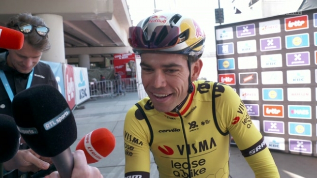 J'adore ça: Wout van Aert s'éclate... devant les commentaires Strava