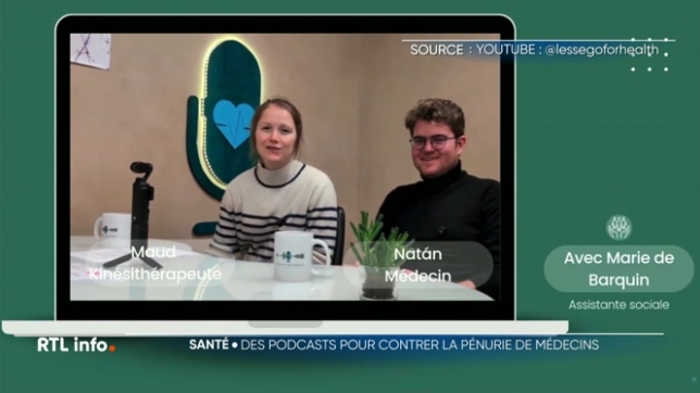 A Houyet, deux jeunes soignants de la maison médicale ont lancé des capsules vidéos à destination des patients. L'objectif est de prodiguer des conseils mais également d'apporter une solution à la pénurie de médecins que connait la région. Rencontre.