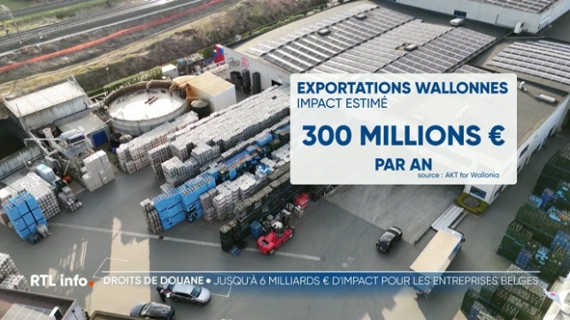 Pour le premier ministre belge, cette hausse massive des droits de douane est une catastrophe pour l'économie mondiale. Le ministre de l'Economie craint un impact négatif de 5 à 6 milliards d'euros par an selon les premières estimations.