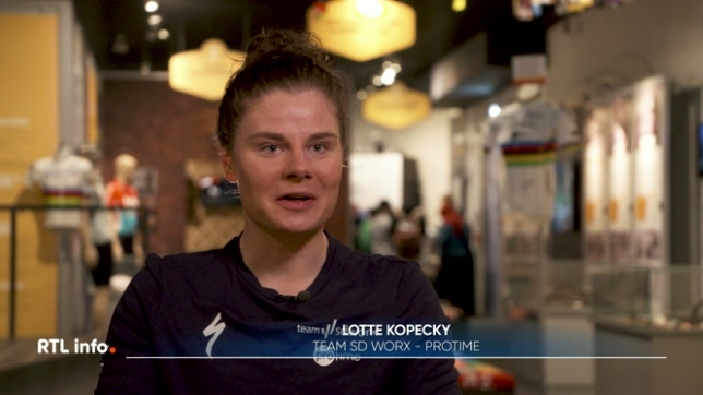 La championne du monde a reconnu le parcours de la classique hier après-midi. Un rendez-vous incontournable pour Lotte Kopecky qui espère bien remporter la course pour la troisième fois dimanche. Elle s'est confiée au micro RTL Sports de Laurence Melys.