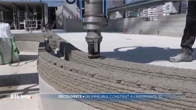 En France: un immeuble entier fabriqué… avec une imprimante 3D: On gagne trois mois sur le délais du chantier