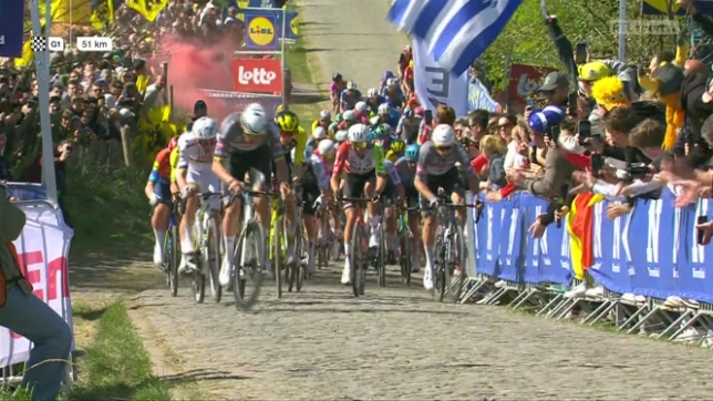 Tour des Flandres: Mathieu van der Poel et Tadej Pogacar prennent leur envol