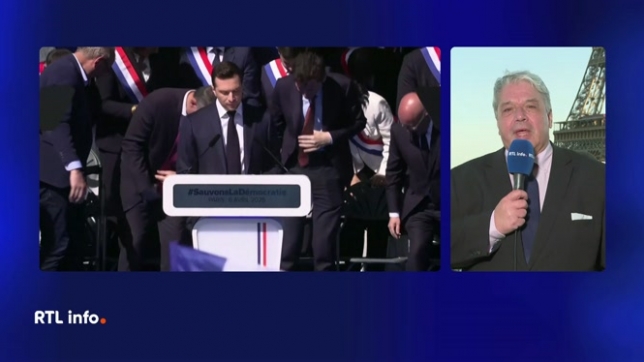 Rassemblement en soutien à Marine Le Pen : le point en direct