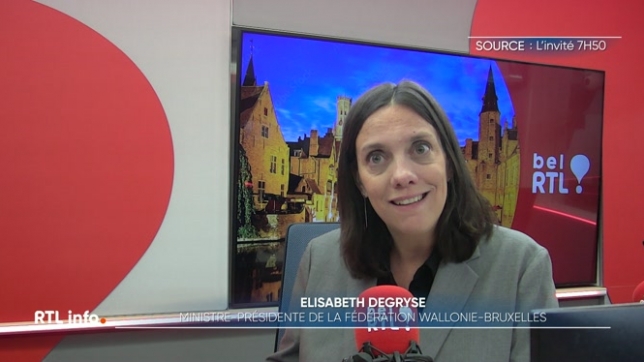 La Ministre-Présidente de la Fédération Wallonie-Bruxelles, Elisabeth Degryse, était l’invitée de Martin Buxant ce matin sur bel RTL. Il a été question de l’un des sujets d’actualité de cette semaine : la grève qui touche l'enseignement.