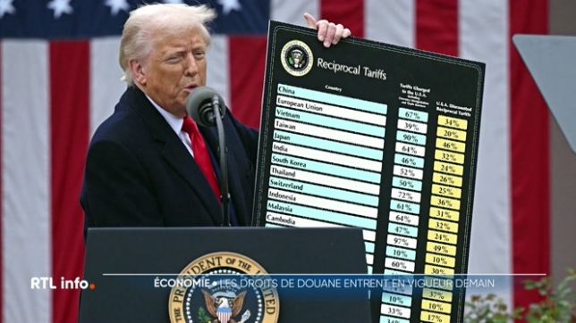 Droits de douane : Donald Trump rejette la proposition de l'UE