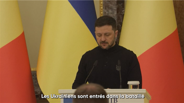 Le président ukrainien Volodymyr Zelensky affirme que son armée a capturé pour la première fois deux soldats chinois combattant selon lui pour l'armée russe dans l'est de l'Ukraine.