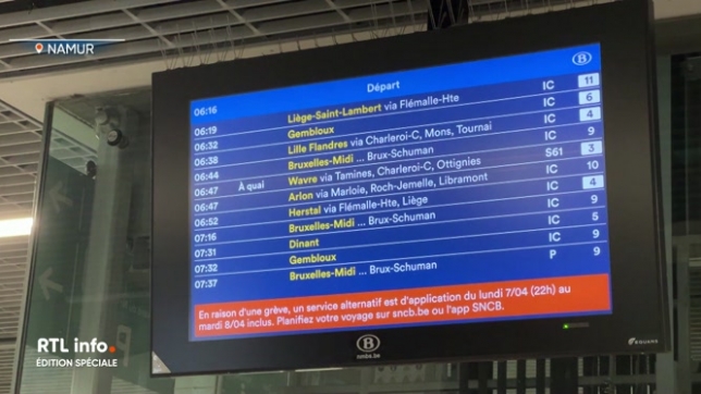 Le trafic ferroviaire a une nouvelle fois été perturbé ce mardi. Les syndicats contestent les projets de réforme du nouveau gouvernement fédéral. Les arrêts de travail se terminent à 22 heures, mais reprendront les mardis 15, 22 et 29 avril prochains.