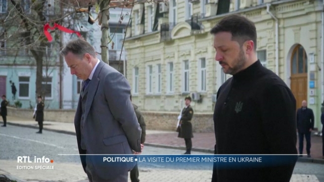 Guerre en Ukraine : De Wever, Prévot et Francken étaient à Kiev ce mardi