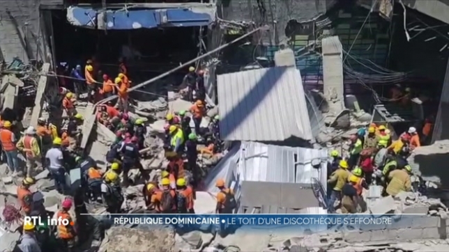 Saint-Domingue: 113 morts après l'effondrement du toit d'une discothèque