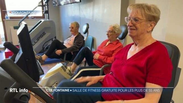 Comment inciter les plus âgés et les aînés à faire davantage de sport ? A Colfontaine, la commune a décidé d'offrir gratuitement l'accès une salle de fitness aux plus de 55 ans. Cela concerne 1/3 de la population locale. Cela ne veut néanmoins pas dire qu'on est vieux à 55 ans bien sûr...