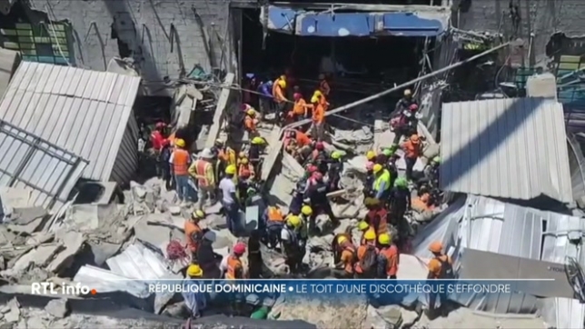 Saint-Domingue: 124 morts après l'effondrement du toit d'une discothèque