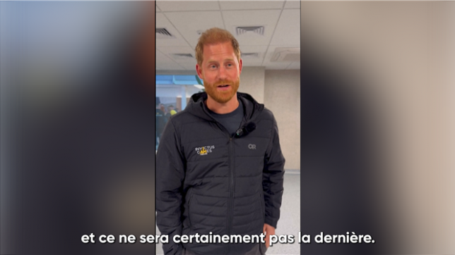 Le prince Harry rencontre des vétérans ukrainiens blessés au centre Superhumans, dans la région de Lviv. Il est le deuxième membre de la famille royale britannique à se rendre dans le pays depuis l'invasion russe.