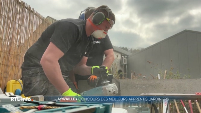 Des apprentis jardiniers ont participé au concours du Meilleur jeune jardinier, ce week-end à Aywaille. 17 équipes composées d'élèves en aménagements de parcs et jardins se sont affrontées durant trois jours.
