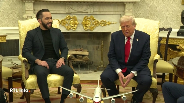 Le président du Salvador, Nayib Bukele, a été reçu par Donald Trump