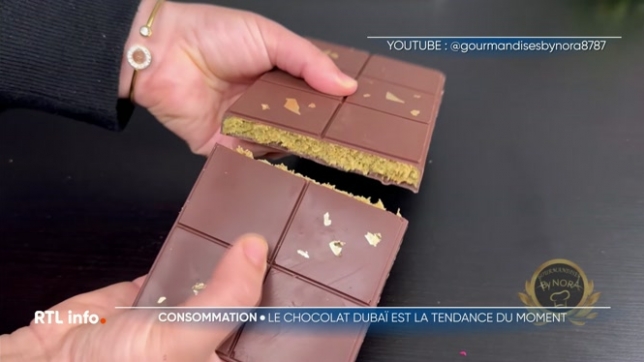 Le chocolat de Dubaï, la tendance culinaire du moment !
