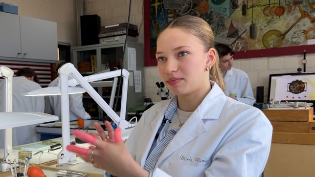 Marta Maziers remporte le Prix Cartier des Talents Horlogers de Demain