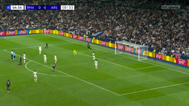 Ligue des Champions: Arsenal et le Real Madrid marquent chacun... en 60 secondes