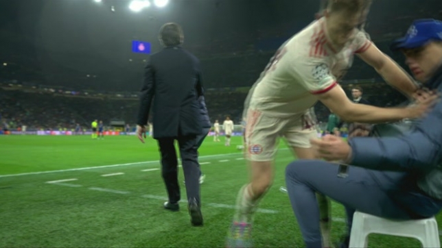 Ligue des Champions: Stanisic craque et pousse un ramasseur de balles