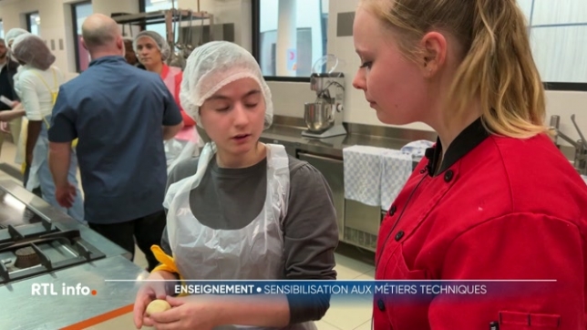 400 élèves de secondaire du Brabant Wallon peuvent découvrir les métiers techniques enseignés au centre IFAPME de Perwez. Ils réalisent une série de défis et découvrent certaines filières. Cela pourrait développer des vocations.