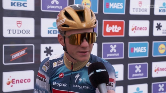 La Flèche Brabançonne: Remco Evenepoel va passer... là où il a rencontré sa femme