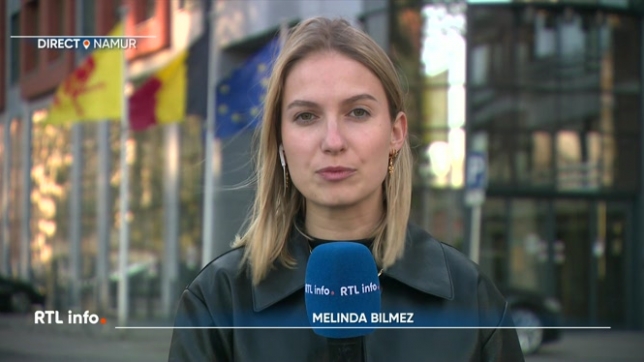 En direct de Namur, Melinda Bilmez explique que la société Microsoft a été appelée pour soutenir les équipes techniques du Service Public de Wallonie, victime de piratage informatique.