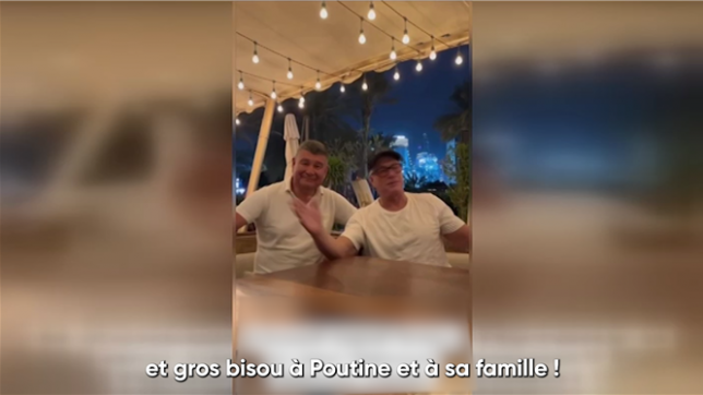 Gros bisou à Poutine et sa famille: Jean-Claude Van Damme ambitionne de devenir un ambassadeur de la paix
