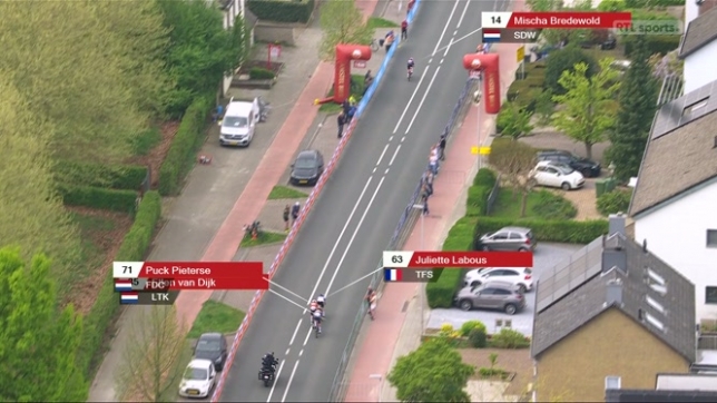 Amstel Gold Race: Mischa Bredewold s'impose chez les femmes.