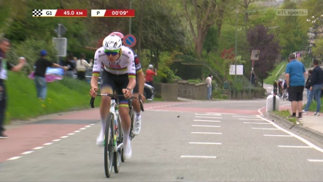 Amstel Gold Race: Tadej Pogacar sort une belle attaque à 44 km de l'arrivée