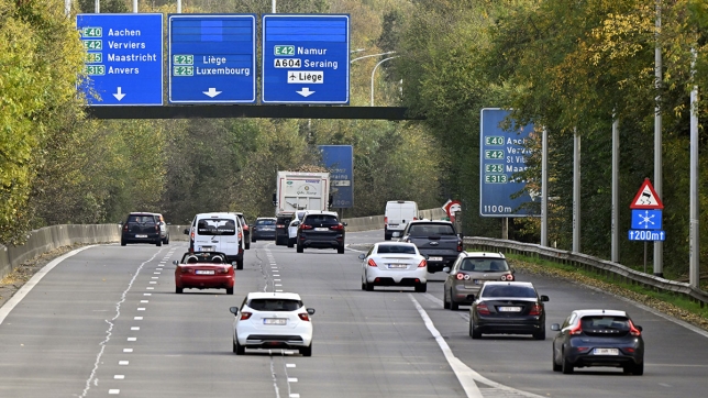 Une autoroute belge 