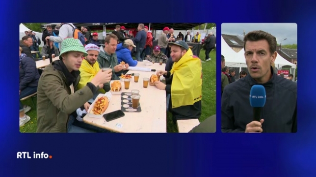 Remco Evenepoel et Tadej Pogacar se retrouvent cet après-midi au pied du Mur pour la 89e édition de la Flèche Wallonne (WorldTour), longue de 205,1 km, qui partira pour la première fois de Ciney. Michael Menten est en direct parmi les supporters.
