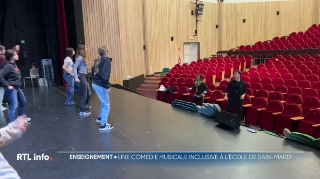 L'école spécialisée de St-Mard monte une comédie musicale avec ses élèves handicapés