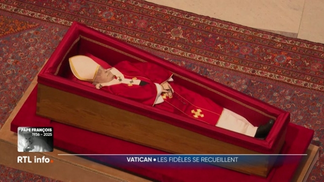 La dépouille du pape François est arrivée ce matin à la basilique Saint-Pierre