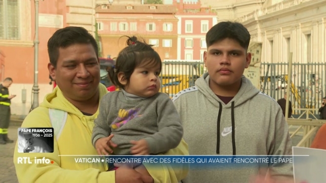 Le témoignage d'une famille de Péruviens qui venaient de rencontrer le pape à l'hôpital