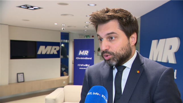 Le président du MR, Georges-Louis Bouchez, a été la cible de vives protestations lors d'une conférence à Gembloux. Il réagit aux faits.