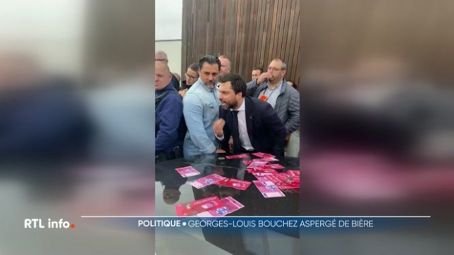 Un accueil sous pression pour Georges-Louis Bouchez à Gembloux