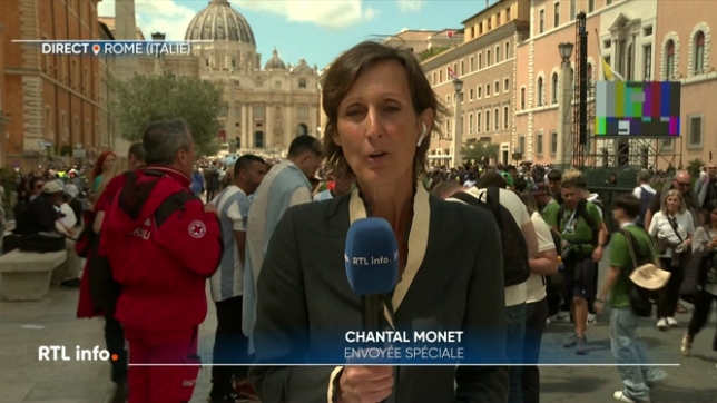 On retrouve en direct Chantal Monet pour faire le point sur les funérailles qui auront lieu demain sous haute sécurité.