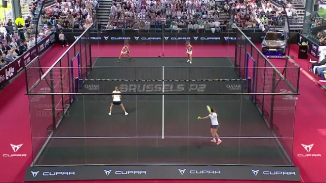 La paire espagnole a triomphé en finale contre Delfina Brea et Gemma Triay.