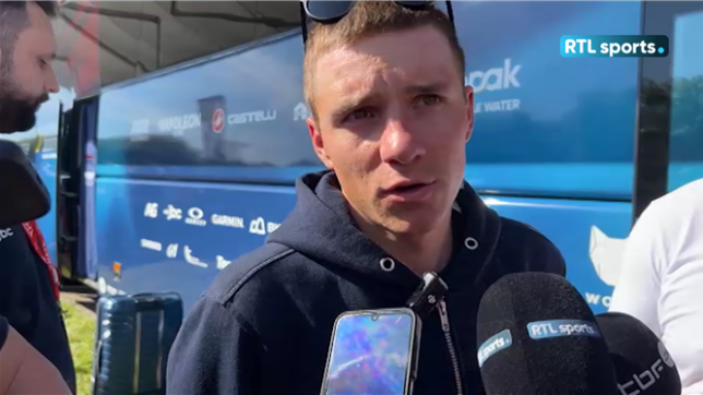 Le Belge s'est confié à la presse après avori raté le coche sur La Doyenne.