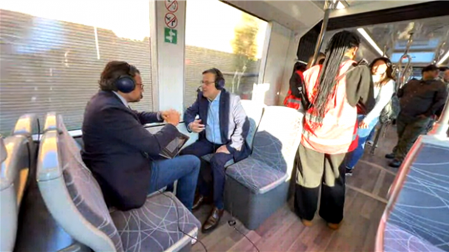 Willy Demeyer était notre invité ce lundi dans le bel RTL matin. À l'occasion de la mise en service du tant attendu tram de Liège, Martin Buxant a interviewé le bourgmestre directement dans une des rames. Le socialiste a donné le prix de l'opération qui, selon lui, va augmenter l'attractivité de la ville.