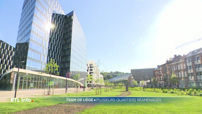 L'arrivée du tram dans la cité ardente a nécessité l'aménagement de nombreux quartiers. Des espaces plus verts et plus agréables font l'unanimité auprès des habitants.