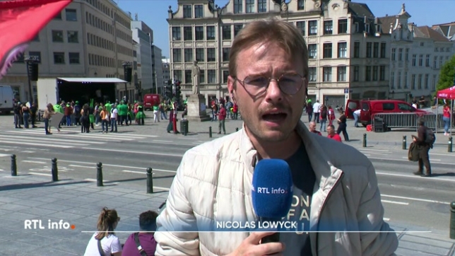 On retrouve en direct Nicolas Lowyck pour faire le point sur la manifestation qui a sillonné les rues de la capitale.