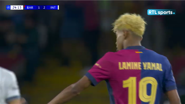 Le prodige du FC Barcelone fait encore de la magie.