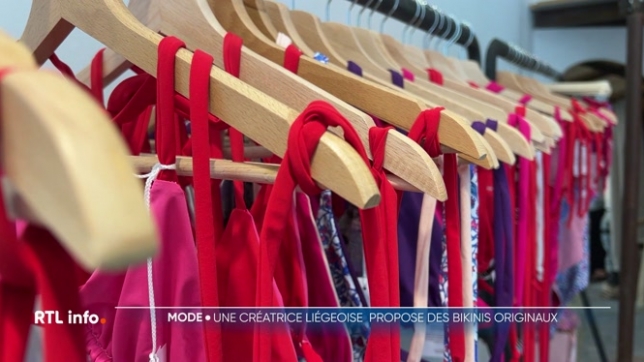 Une mode plus responsable, des maillots sur-mesure et une fabrication locale : c'est le pari d'Olivia Bouquiaux avec sa marque. À l'occasion d'un pop-up à Liège, elle invite ses clientes à personnaliser leur maillot et à découvrir une autre façon de consommer la mode.