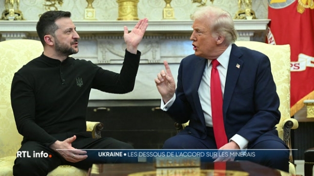 L'Ukraine cède ses minerais pour financer sa reconstruction avec l'aide des Américains